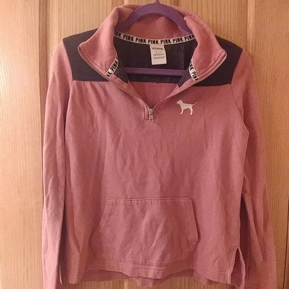 PINK half zip - Picture 2 of 3